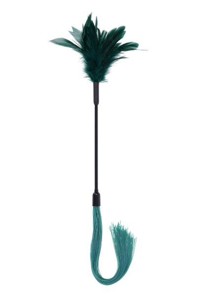 Sportsheets Indica Feder-Kitzler Gr&uuml;n