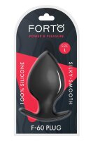 Forto F-60 Spade Plug Large Schwarz