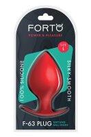 Forto F-63 Rattler Spade Plug Large Red