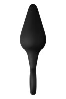 Forto F-10 Silicone Plug W/ Pull Ring Small Schwarz