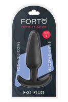 Forto F-31 Plug Large Black