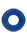 Forto F-33 C-Ring Large Blau &Oslash; 2,5 cm