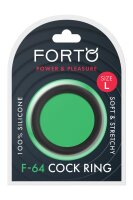 Forto F-64 Ring Wide Large Black &Oslash; 5 cm