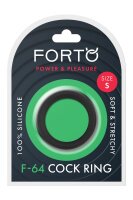 Forto F-64 Ring Wide Small Schwarz &Oslash; 4 cm