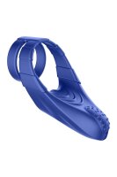 Forto F-48 Vibrierender Doppel-C-Ring Blau