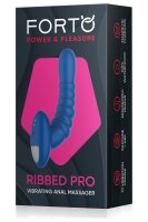 Forto Ribbed Pro Analvibrator Blau