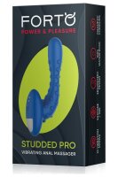 Forto Studded Pro Analvibrator Blau