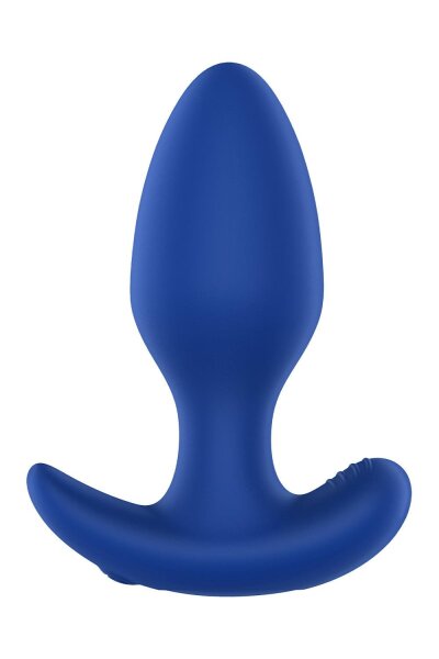 Forto Vibrating Anal Plug Blue