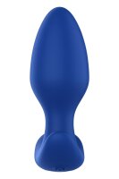 Forto Vibrierender Analplug Blau