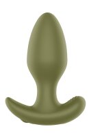 Forto Vibrierender Analplug Gr&uuml;n