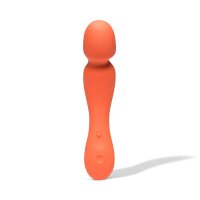 Dame Min Mini Wand Vibrator Orange