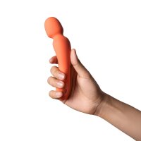 Dame Min Mini Wand Vibrator Orange