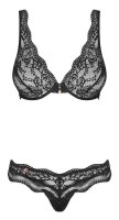 Obsessive Set schwarze Spitze L/XL