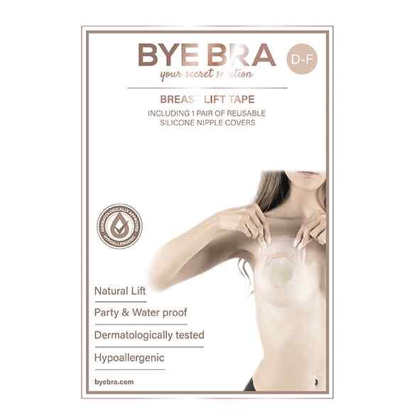 Bye Bra Breast Lift & Fabric Nipple Covers D-F