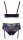 BH Set lila/schwarz 3XL
