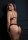 Bra and Crotchless Panty Black S/M