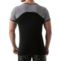 Stripes t-shirt Black-black - S