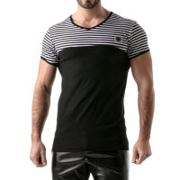 Stripes t-shirt Black-black - XL