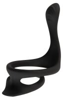 Erecto Cock & Ball Ring Schwarz &Oslash; 4 cm