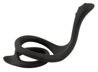 Erecto Cock & Ball Ring Schwarz &Oslash; 4 cm
