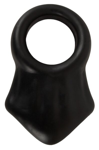 Erecto Penisring mit Hodenstretcher Schwarz &Oslash; 2,6-3 cm