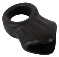 Erecto Penisring mit Hodenstretcher Schwarz &Oslash;...