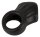Erecto Penisring mit Hodenstretcher Schwarz &Oslash; 2,6-3 cm