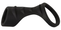Erecto Penissleeve mit Hodenring Schwarz &Oslash; 3-4,2 cm