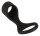 Erecto Penissleeve mit Hodenring Schwarz &Oslash; 3-4,2 cm