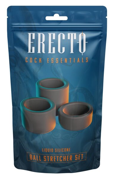 Erecto 3-Piece Ball Stretcher Set Black &Oslash; 3.6 cm