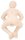You2Toys Liebespuppe mit einsetzbarem Vagina Masturbator Beige 2,6 kg