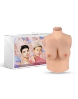 BODYMATCH Booskin Silicone Breast Prosthesis Beige D Cup