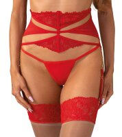Obsessive Matildea Strapsg&uuml;rtel Rot 2XL/3XL
