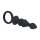 Levelz Ribbed Silicone Anal Probe with Loop