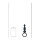 Levelz Ribbed Silicone Anal Probe with Loop