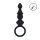 Levelz Ribbed Silicone Anal Probe with Loop