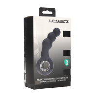 Levelz Rechargeable Vibrating Beaded Silicone Prostate Massager