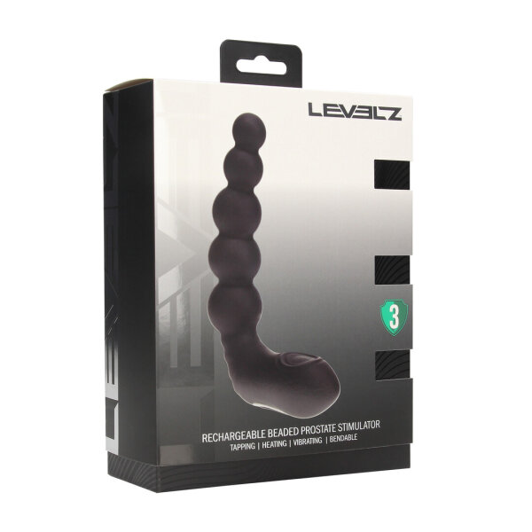 Levelz Vibrating Silikon Prostata Stimulator mit Heizfunktion