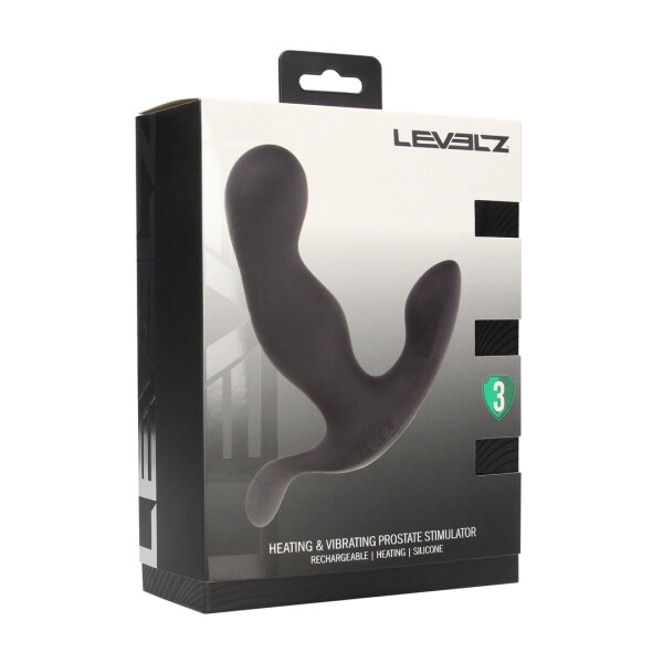 Levelz Vibrating Silikon Prostata Stimulator mit Heizfunktion