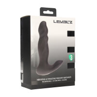 Levelz vibrierender und sto&szlig;ender Silikon Prostata Massager