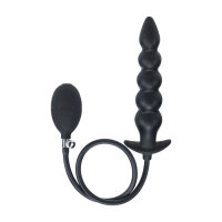 Levelz kugelf&ouml;rmiger aufblasbarer Silikon Analplug