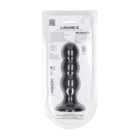 Levelz Dreifach Silikon Analplug mit Rassel
