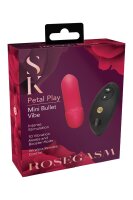 Secret Kisses Rosegasm Petal Play Mini Bullet Vibe Pink
