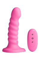 NS Novelties Colours Ribbed Vibrator Dildo