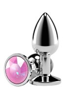 NS Novelties Rear Assets Analplug Silber S
