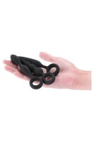 NS Novelties analplug set mit fingerring schwarz