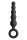 NS Novelties anal plug with finger ring black