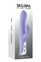Evolved Selopa Lavender Love vibrator with clitoral...