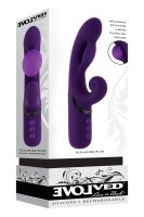 Evolved Pleasure Puff vibrator with clitoral stimulation...