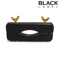 Black Label Acrylic Ball Butcher mit Spikes Schwarz Gold